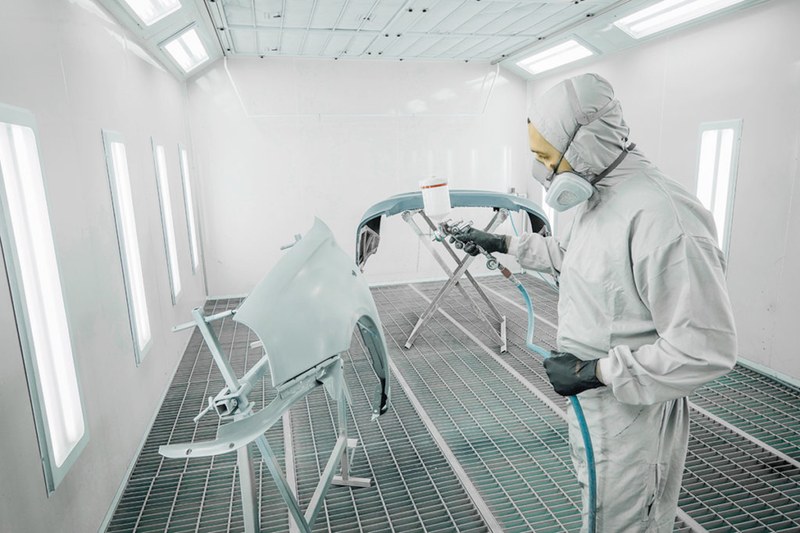 Collision Repair Central Omaha – Painter In Booth Gm Collision Repair Central Omaha - Painter In Booth