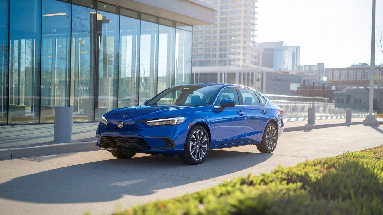 2024 Honda sedan in front of building Dingmans Honda Certified Collision Repair 2024-Honda-sedan-in-front-of-building-Dingmans-Honda-Certified-Collision-Repair