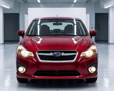 Red Subaru-Auto Body Shop Ohmaha